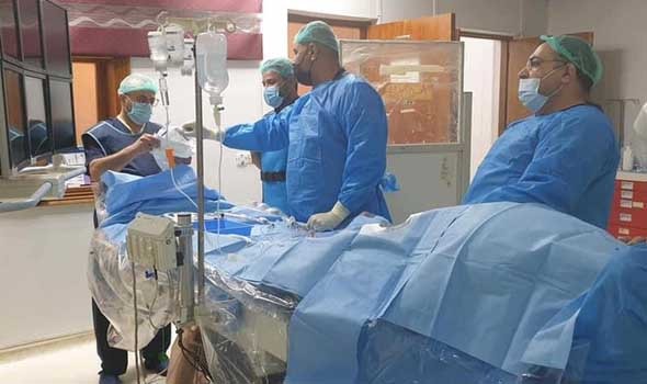 إجراء أول عملية قسطرة في قسم أمراض القلب للأطفال في مستشفى الرابطة التونسية