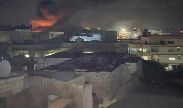 إنفجار مستودع أسلحة في مخيم فلسطيني في جنوب لبنان يودي بحياة ١٣ شخصاً وعشرات الجرحى